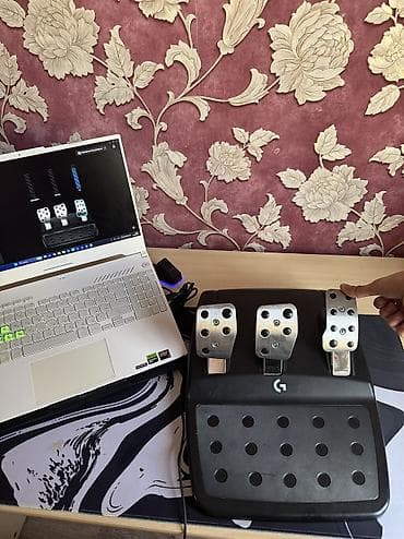 Видеоигры и приставки: Продам игровой руль Logitech G923 с педалями 🎮 Характеристики: • — 3