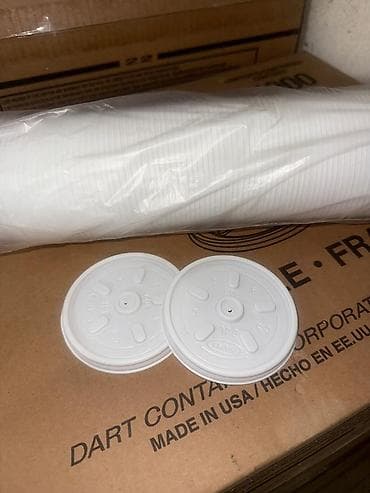 bubble tea: Крышки для стаканов DART No. 6JL - Тип: крышки с вентиляционным — 3