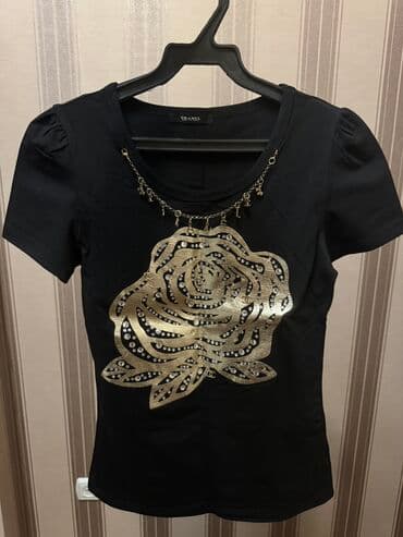 chanel оригинал: Продаю стильную футболку Chanel,качество отличное — 1