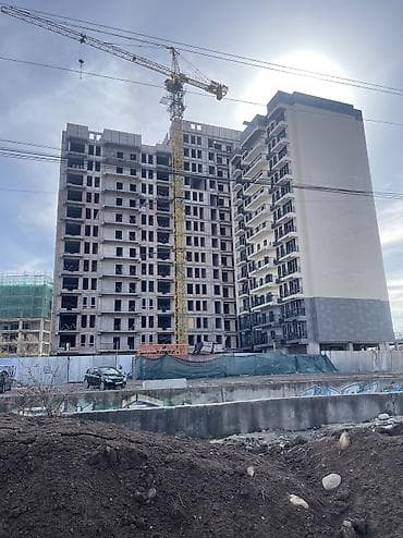 гараж аламедин 1: 1 бөлмө, 50 м², Элитка, Даяр ПСО (өзү оңдоп түзөтүп бүтүү үчүн) — 2