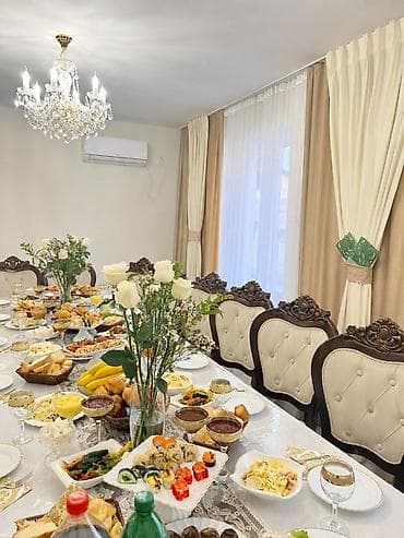 Продаются столы и стулья Стол 2*1.20 (2шт) Стулья 18шт Цена 65тыс at lalafo.kg Продаются столы и стулья Стол 2*1.20 (2шт) Стулья 18шт Цена 65тыс
