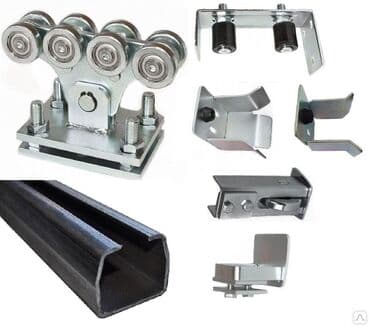 срочно продаю ворота: Ролики / Балка / Консольная система Работают тихо Заводские 3 Вида — 1