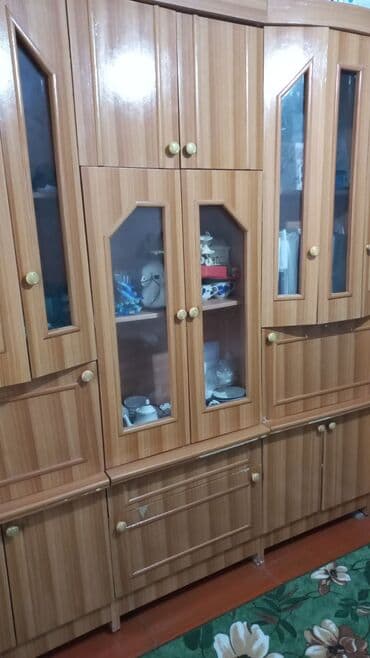 письменный стол бишкек с доставкой: Зал үчүн гарнитур, Колдонулган, Шкаф, Өзү алып кетүү, түсү - Саргыч боз — 2