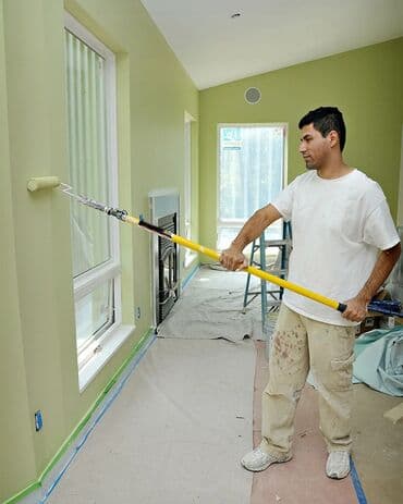 профессиональная покраска межкомнатных дверей: Покраска стен, Покраска потолков, На водной основе, Больше 6 лет опыта — 1