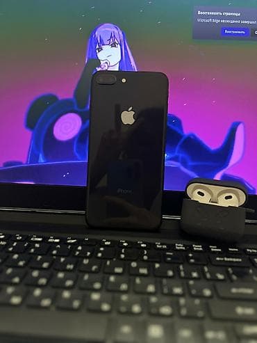 aiphone 8: IPhone 8 Plus, 64 ГБ, Черный — 1