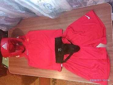 Спорттук костюмдар: Эркектердин спорттук костюму, Adidas, Жаңы, түсү - Кызыл, Өзү алып кетүү — 2