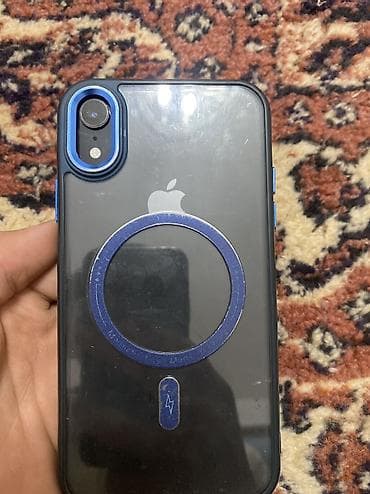 часы железные: IPhone Xr, Б/у, 64 ГБ, Черный, Чехол, Коробка, 100 % — 2