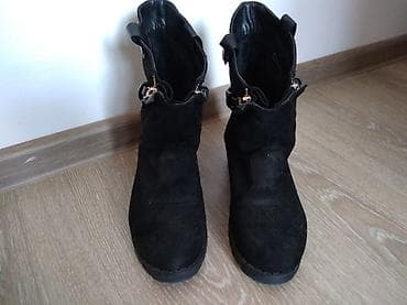 Модные, теплые полусапожки 37-37,5р (замша) качество и состояние