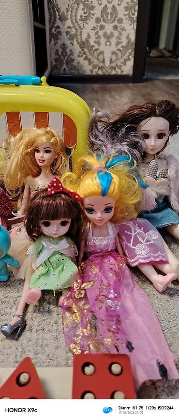 игрушки для малышей: Большой набор детских игрушек Состав: - Куклы разных размеров и — 2