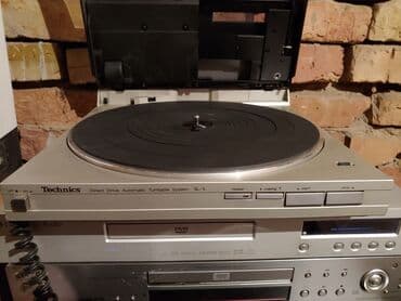 музыкальный центр technic: --:::ВИНИЛОВАЯ ВЕРТУШКА::--- TECHNICS SL~ 5 тангенцальный виниловый — 1