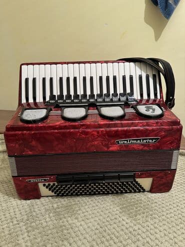 аккордеон бишкек: Продаю Германский Привозной Аккордеон Вельтмейстер stella. Эн бышык — 10