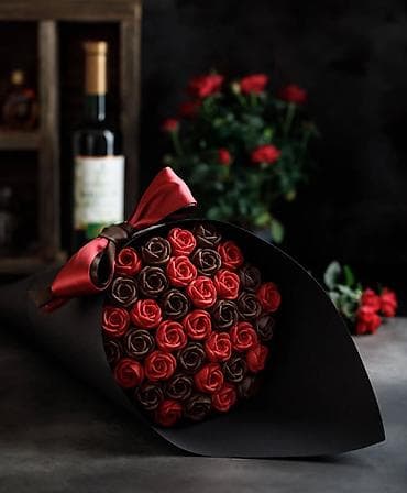 букеты: 🍫🌹 ШОКОЛАД ГҮЛДӨР – ТАТТУУ СЕЗИМДИН ЭҢ СУЛУУ БЕЛЕГИ! 🌹🍫 Гүл соолуйт… — 3