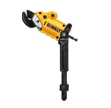 Инструменттер: Насадка-ножницы DeWALT Impact Connect 18 GA (поворот 360°) + 7500c — 2