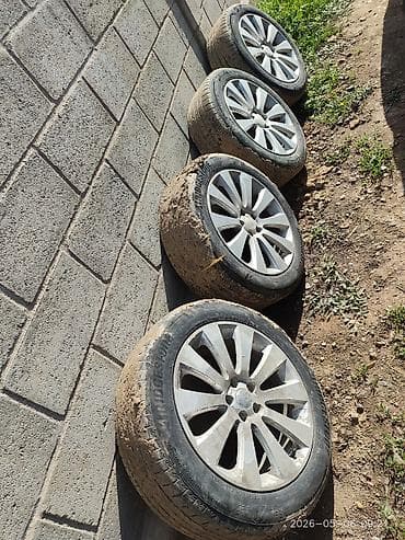 авто разбор опел: Колеса в сборе 215 / 55 / R 17, Лето, Б/у, Комплект, Легковые, Литые, отверстий - 5 — 8