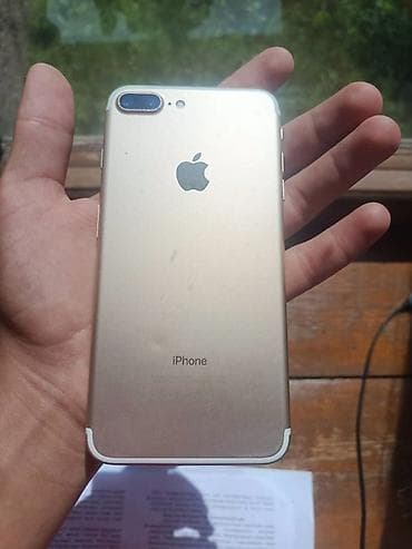 iphone 7 plus наушники: IPhone 7 Plus, Б/у, 128 ГБ, Золотой, Зарядное устройство, 75 % — 3