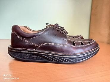 Туфли: Мужские туфли, 42, Б/у, цвет - Коричневый — 5