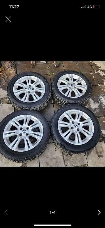 дамкрат авто: Колеса в сборе 185 / 55 / R 16, Зимняя шипованная, Комплект, Легковые, Литые, отверстий - 4 — 3