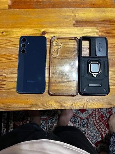 pixel 9a: Samsung Galaxy A35, Б/у, 128 ГБ, цвет - Голубой, 2 SIM — 2