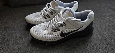 17 аир: Мужские кроссовки, 42.5, 43, Nike, Б/у, цвет - Белый, Самовывоз — 1