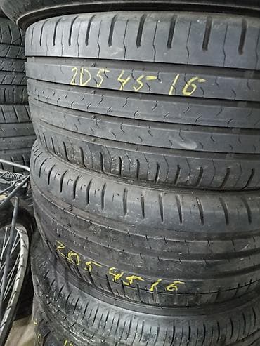 330 rx: Шины 205 / 45 / R 16, Лето, Б/у, Пара, Легковые, Япония — 1