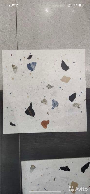 установка унитаза: Мозаичные полы Терраццо, бетонные полы с кристаллами. Терраццо — 4