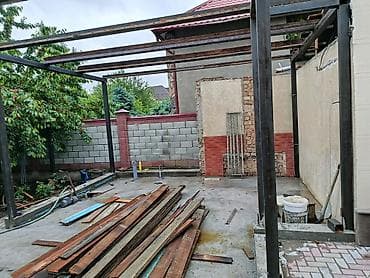 заборы профнастил: Навес, Другая форма, Металл, Поликарбонат — 1
