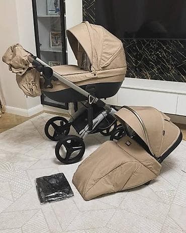 anex eli: Универсальная коляска 2-в-1 в бежевом цвете kidilo f3 Комплектация: - — 1