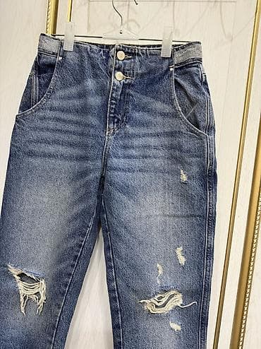 Свадебные платья и аксессуары: Классные женские джинсы, ZARA, состояние отличное, покупали в Дубае — 6