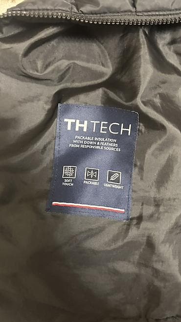 hold live: Размер L. Оригинал. Стеганый мужской пуховый жилет Tommy Hilfiger TH — 3