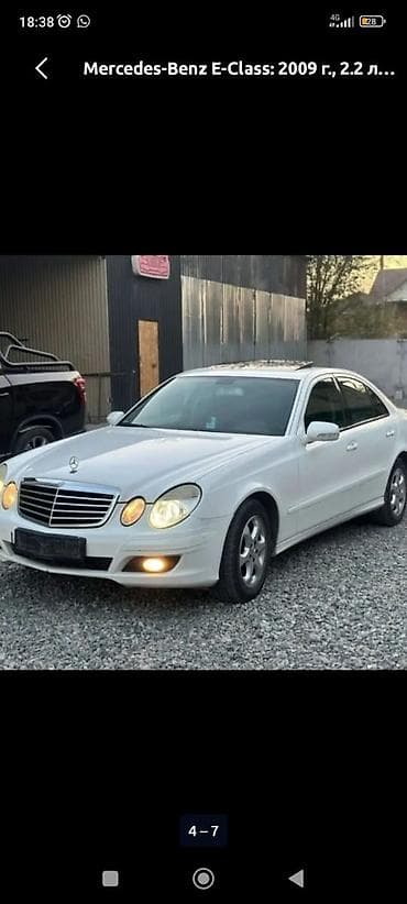 сааб 93: Mercedes-Benz E-Class: 2009 г., 2.2 л, Седан — 3
