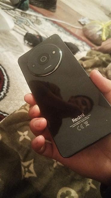 redmi 6a: Redmi, Redmi A3, Б/у, 64 ГБ, цвет - Черный, 2 SIM — 2