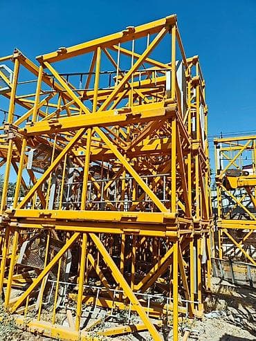 якор: Башенный кран HUAXIA — секционный, поворотный, с верхним монтажом — 2