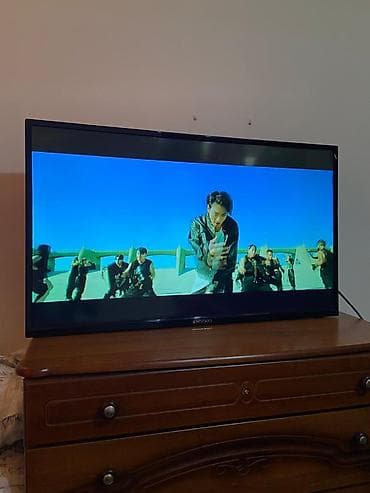 hdmi: Телевизор Shivaki ( диагональ 43 ). - LED‑экран с тонкими рамками — 1