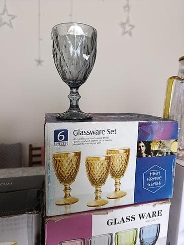 очок железный: Набор и бокалы из стекла - Набор Glassware Set на 6 предметов. На — 2