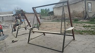 Лак жана боёк материалдары: Продаю тапчаны, качеля и принимаю заказы кому интересно позвоните - — 6