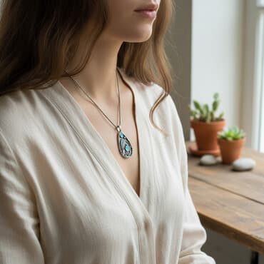 украшение шампанского для свадьбы: Новая нежная подвеска с цепочкой из бижутерного сплава с эмалью — 1