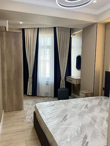 Квартиры: 2 комнаты, 58 м², Ак-Кеме (старый аэропорт) Элитка, 13 этаж, Дизайнерский ремонт — 7