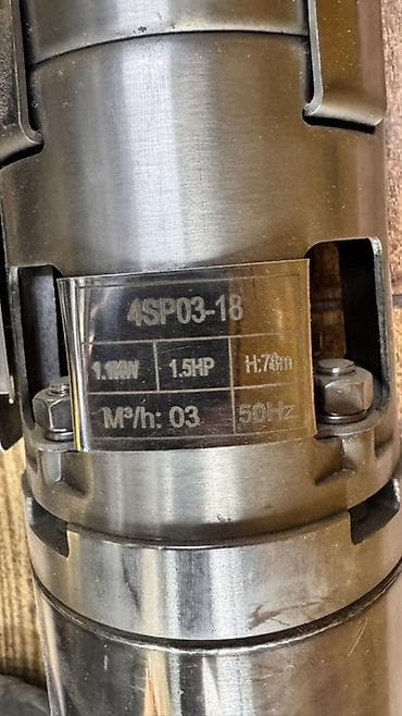 насос глубиной: Скважинный насос 4SP03-18 (погружной) Основные характеристики: - Тип — 3