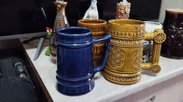 кофейные кружки: Продаю советские кружки большие для пива — 1