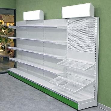 ремонт витрин: Стеллаж металлический сборный, железная полка Классические стеллажи — 2