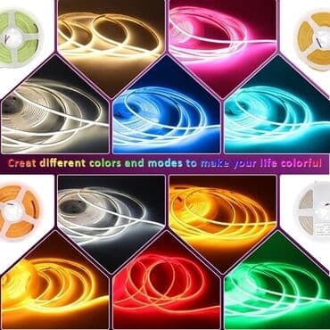 Неоновые ленты (жёлтый, красный, белый, оранжевый ) все по 5 метров at lalafo.kg Неоновые ленты (жёлтый, красный, белый, оранжевый ) все по 5 метров