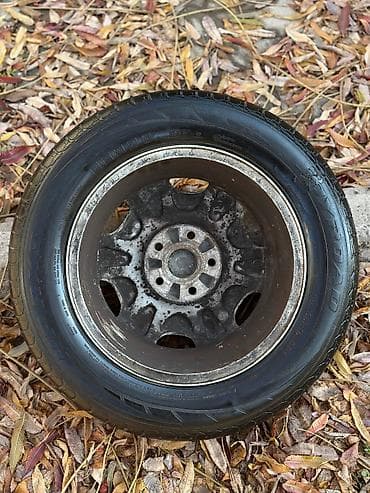 р18 r18: Колеса в сборе 195 / 65 / R 15, Б/у, 1 шт, Литые, отверстий - 5 — 4