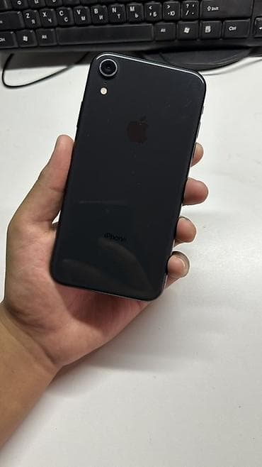 IPhone Xr, Б/у, 128 ГБ, Черный, 80 % at lalafo.kg IPhone Xr, Б/у, 128 ГБ, Черный, 80 %