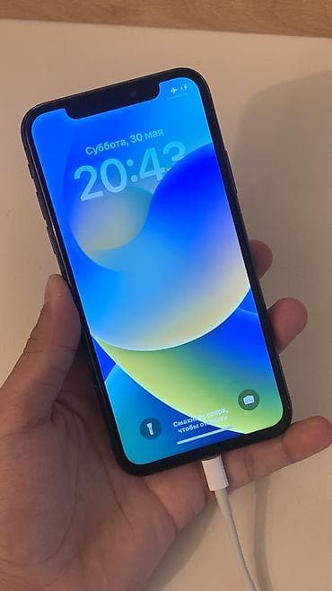 iphone x 32: IPhone X, Б/у, 64 ГБ, Desert Titanium, 74 % — 2