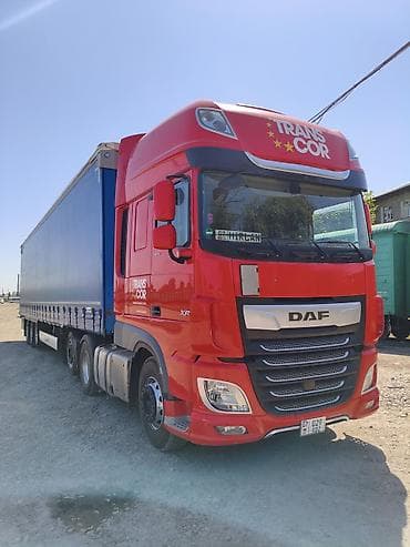 Тягач, DAF, 2020 г., Тентованный