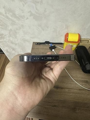 icloud iphone: IPhone 12 Pro, Б/у, 256 ГБ, Space Gray, Защитное стекло, 76 % — 5