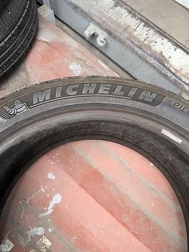 купить шины michelin бу: Шины 245 / 45 / R 19, Зима, Б/у, 1 шт, Легковые, Корея, Michelin — 2