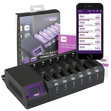 imax b6: Универсальное зарядное устройство Efest LUC OLED BLU6 на 6 — 1