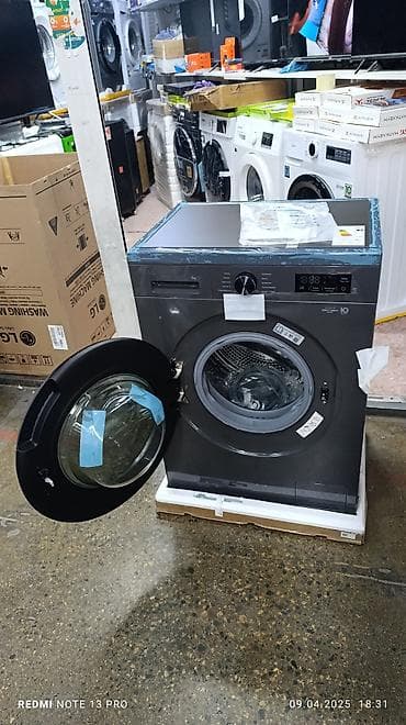 Кир жуучу автомат машина, Жаңы, LG, 7 кг чейин, Фронталдык, Дүңүнөн — 8
