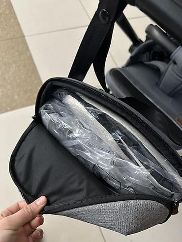 nike tech fleese: Прогулочная коляска NEW LUX (серый) - Лёгкая и маневренная рама с — 4